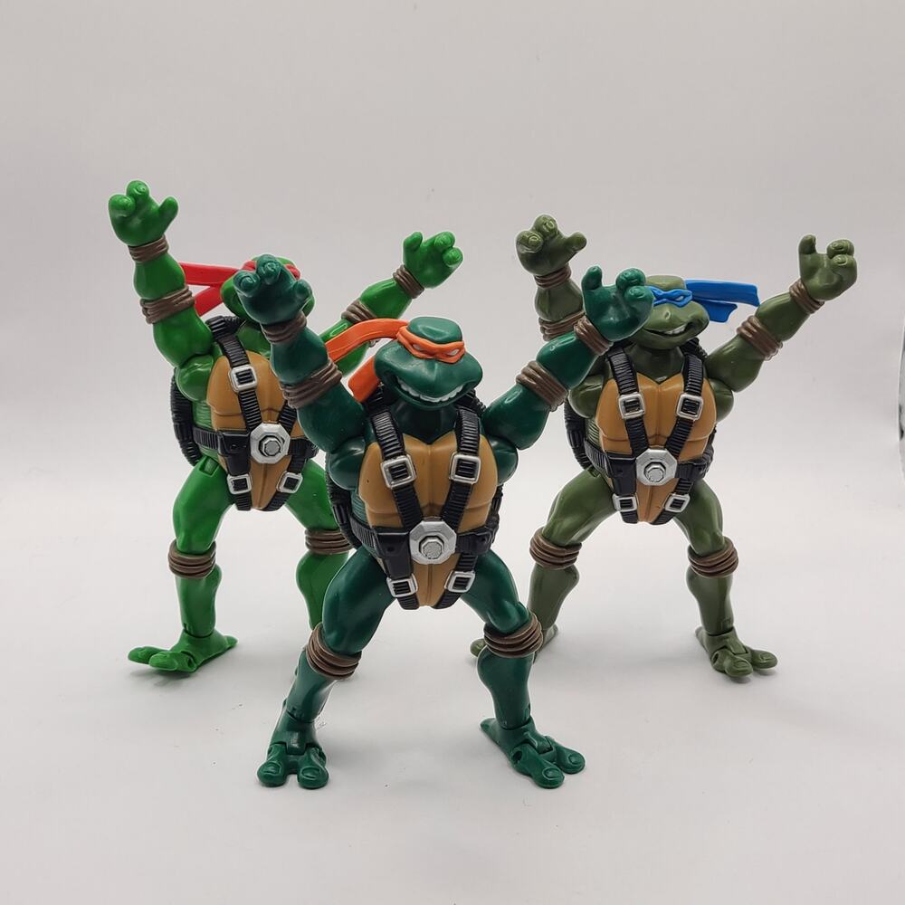 TMNT Air Ninja Michelangelo Loose Action Figure Playmates 2004